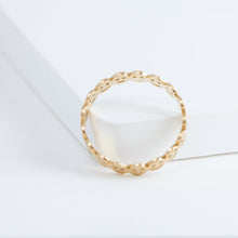Load image into Gallery viewer, Smiley eternity ring
