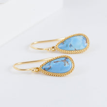 Load image into Gallery viewer, One-of-a-kind turquoise earrings
