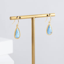 Load image into Gallery viewer, One-of-a-kind turquoise earrings
