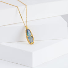 Load image into Gallery viewer, One-of-a-kind boulder opal necklace
