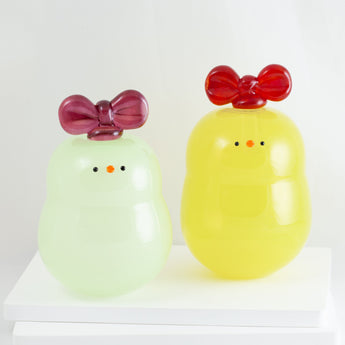 Happy Glass Vase