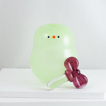 Happy Glass Vase