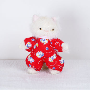 Sate - Small cat in red doll