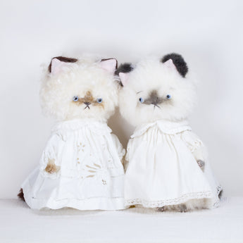 Sate - Large cat doll with clothes