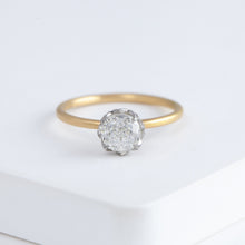 Load image into Gallery viewer, Lucent one-of-a-kind crown of light diamond ring
