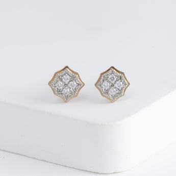 Lucent bi-metal studs