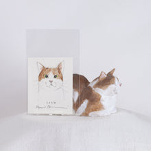 Load image into Gallery viewer, Ryoji Bannai - #18 Brown and white chilling cat
