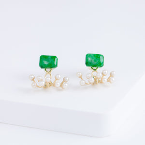 Fairy maw sit sit and pearl earrings [Limited Edition]