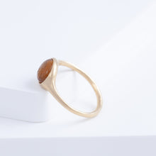 Load image into Gallery viewer, Maxi Yui brown tourmaline ring
