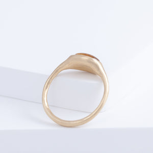 Maxi Yui brown tourmaline ring