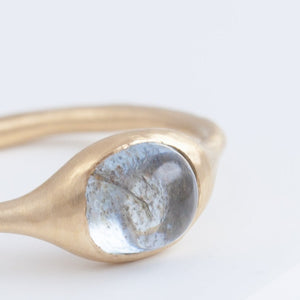 Maxi OOAK Yui aquamarine ring