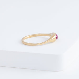 Yui pink tourmaline ring
