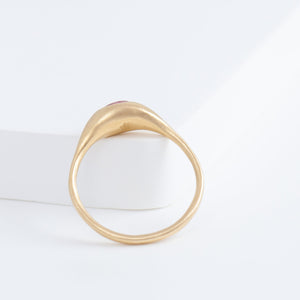 Yui pink tourmaline ring