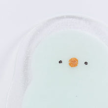Load image into Gallery viewer, Shima Yukako - Blue Chick Glass Plate
