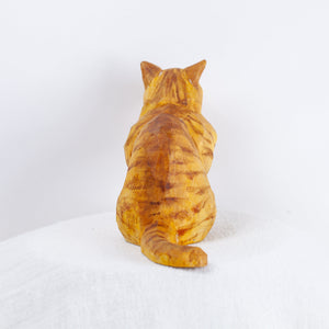 Ryoji Bannai - #2510 Orange tabby sitting cat
