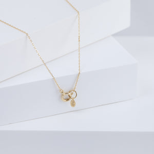 Enfold triple briolette necklace