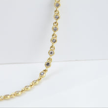 Load image into Gallery viewer, Dew diamond chain necklace

