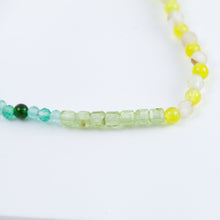 Load image into Gallery viewer, Lip smiley charm colorful gemstones beads bracelet
