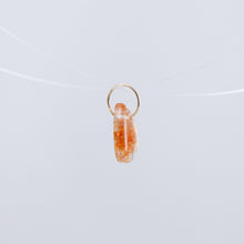 Load image into Gallery viewer, Sunstone pear drop pendant
