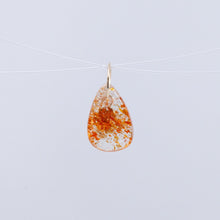 Load image into Gallery viewer, Sunstone pear drop pendant
