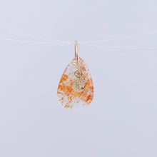 Load image into Gallery viewer, Sunstone pear drop pendant
