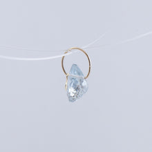Load image into Gallery viewer, Aquamarine pear drop pendant
