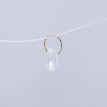 Load image into Gallery viewer, White labradorite pear drop pendant
