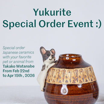 [Special order by ZY] Yukurite - Ceramic bowl with Makka