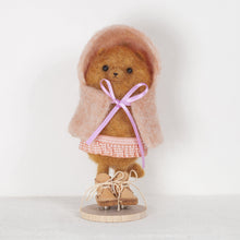 Load image into Gallery viewer, Fluffy - large pink poncho Pomeranian doll [Kolekto Special]
