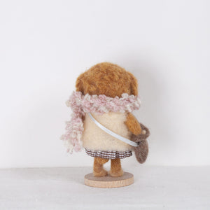 Fluffy - medium brown Poodle doll [Kolekto Special]
