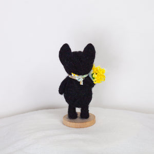 Fluffy - small French bull dogs doll