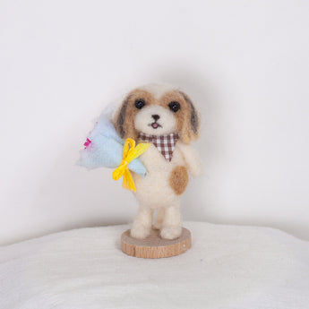 Fluffy - small Cavalier King Charles Spaniel doll