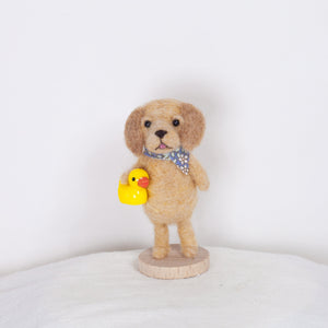 Fluffy - small Golden Retriever doll