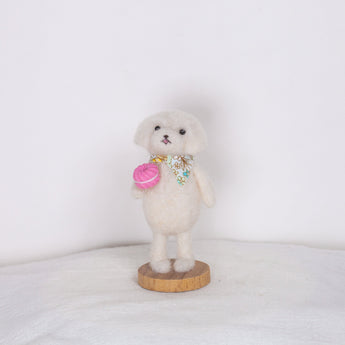 Fluffy - small Maltese doll