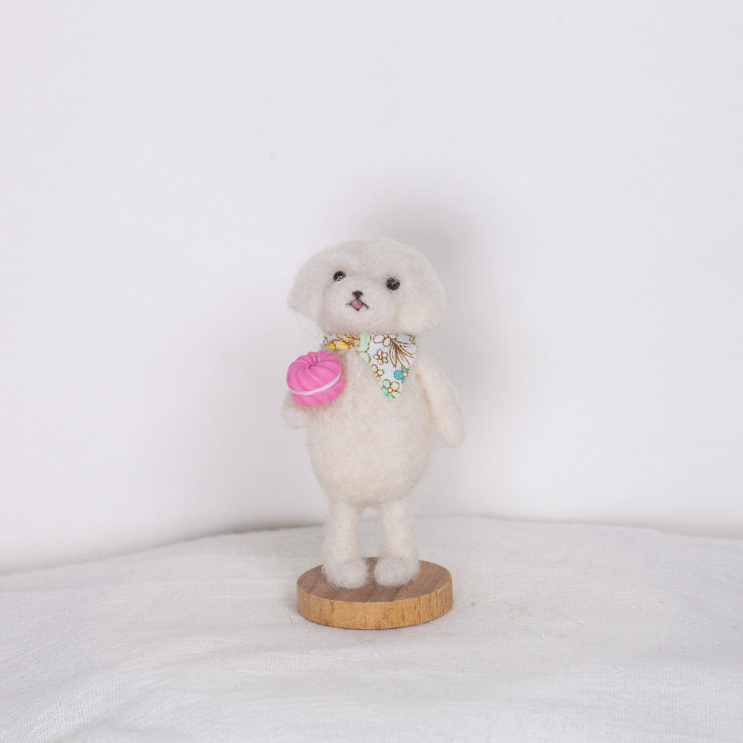 Fluffy - small Maltese doll