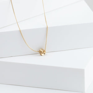 Spot citrine necklace