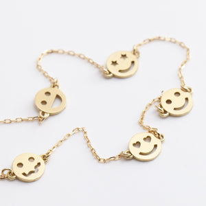 Five smiley bracelet