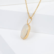 Load image into Gallery viewer, Gallery Australian opal necklace
