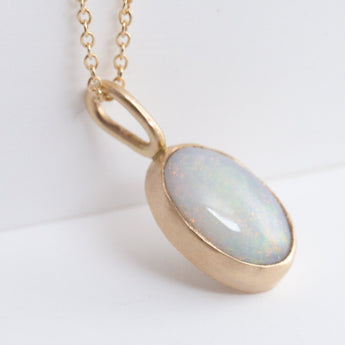 Gallery opal necklace