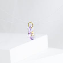 Load image into Gallery viewer, Yoga amethyst pendant
