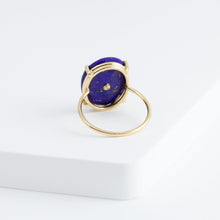 Load image into Gallery viewer, Magic lamp lapis lazuli ring
