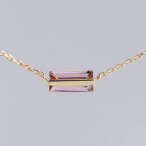 Band one-of-a-kind imperial topaz necklace