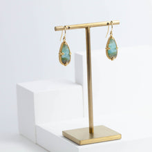 Load image into Gallery viewer, One-of-a-kind Peruvian opal earrings
