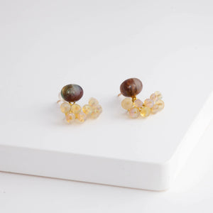 Fairy adesine and opal earrings [Limited Edition]