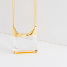 Load image into Gallery viewer, Drop square quartz earring (single) - Kolekto 
