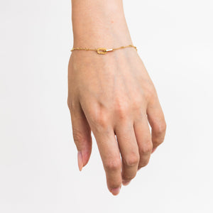 Joint twist chain bracelet - Kolekto 