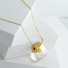 Load image into Gallery viewer, Rock quartz necklace (large) - Kolekto 
