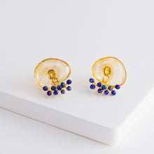 Load image into Gallery viewer, Fairy citrine and lapis lazuli earrings - Kolekto 
