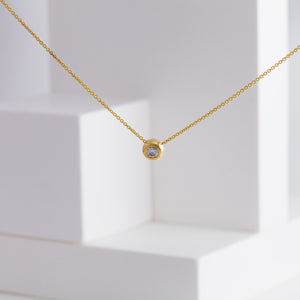 Sphere light spot necklace (XL sphere) - Kolekto 