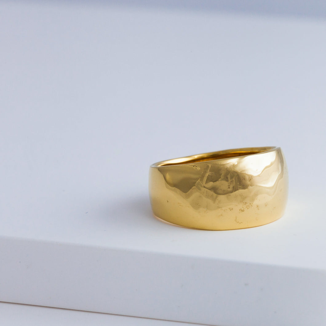 Zero ring 12mm (yellow gold) - Kolekto 